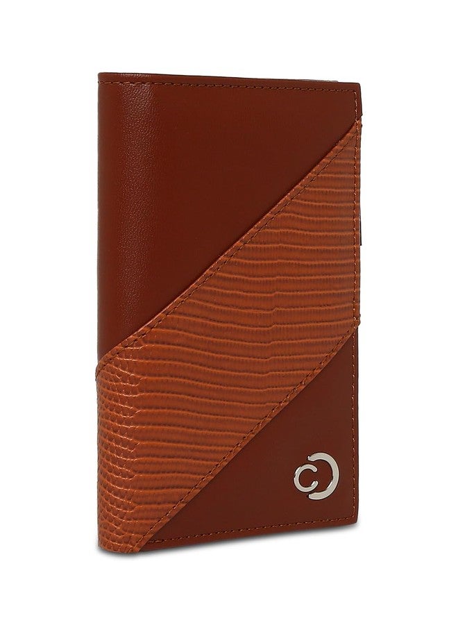 كابريس محفظة كابريس زوي ثنائية الطي صغيرة الحجم بلون بني فاتح - Image 3